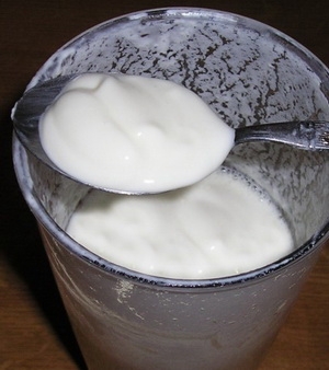Готовый домашний йогурт