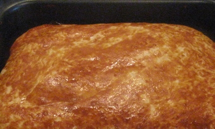 Румяный цитрусовый пирог
