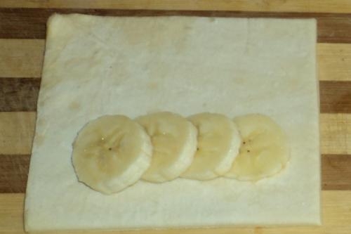 укладываем бананы