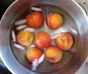 Охлаждаем персики