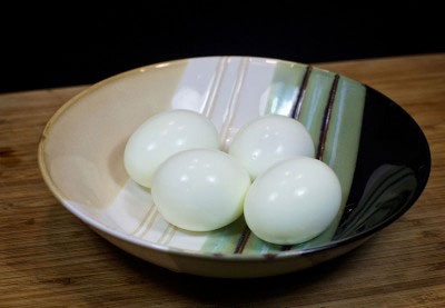 яйца в тарелке
