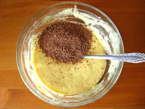Создаем тесто lzk коржей для бананово-шоколадного торта