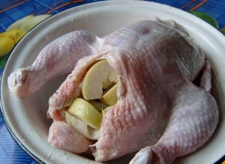 Курица С Яблоками Рецепт С Фото