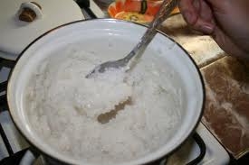 отвариваем рис для тефтелей