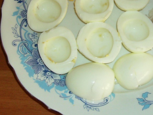 подготавливаем яйца