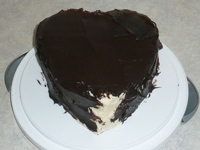 торт с шоколадной глазурью