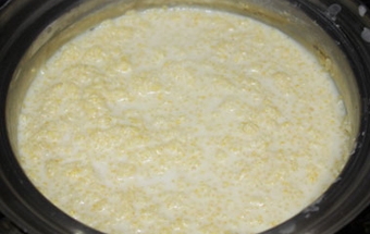 готовая молочная рисовая каша в мультиварке