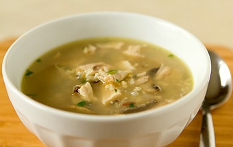 рисовый суп из индейки