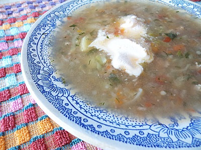 тарелка с супом