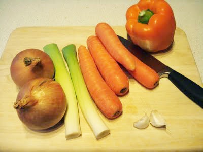 овощи на доске
