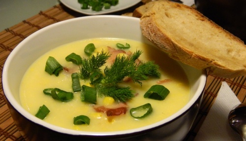 готовый румынский суп из кукурузы