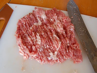 рубленое мясо
