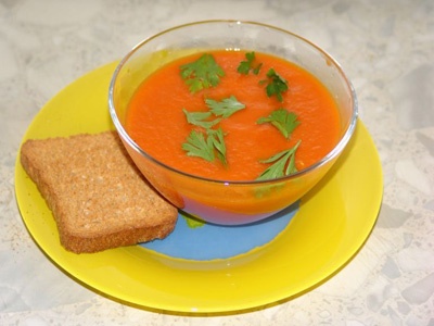 томатный суп-пюре