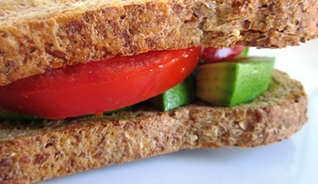 сэндвич с овощами