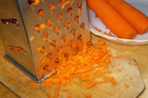 морковь на терку