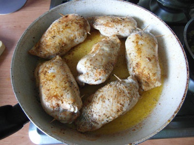 куриное филе на сковороде