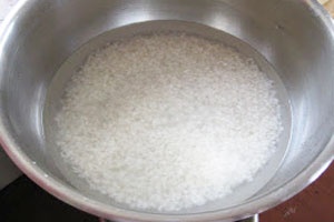 рис в воде