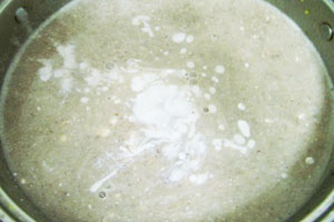 сливки в грибном супе