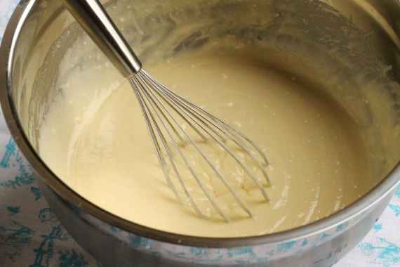 приготовление заварного крема со сгущенкой