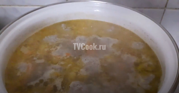 Варим суп с фрикадельками