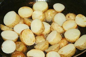 жарка картофеля