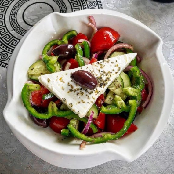 Греческий деревенский салат