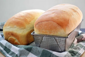 готовый домашний хлеб