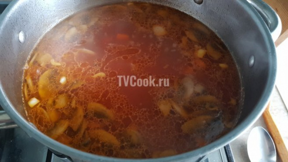 Постный грибной суп — пошаговый рецепт с фото