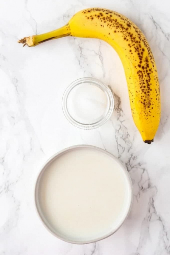 Банановое молоко — пошаговый рецепт с фото