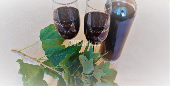 Вино из чёрной смородины — пошаговый рецепт с фото и видео