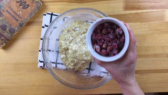 Творожное печенье с ягодами — пошаговый рецепт с фото и видео