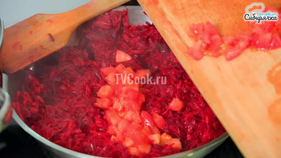 Сибирский борщ с говядиной и овощами — рецепт