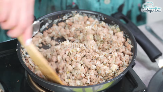 Блины фаршированные мясным фаршем с рисом — пошаговый рецепт с фото и видео