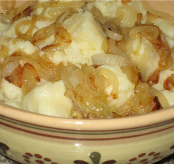 Галушки из тертого картофеля по-домашнему