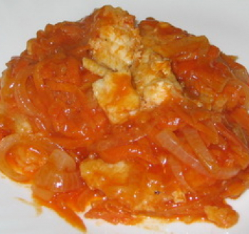 Рыба под маринадом в томатном соусе