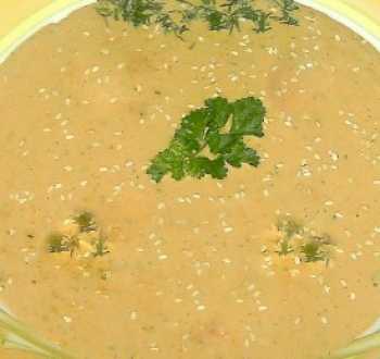 Печёночный суп-пюре