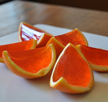Желе "Апельсиновые дольки"