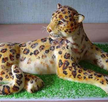 Медовый торт «Леопард»