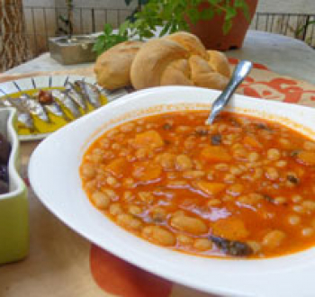 Фасолада Греческий суп