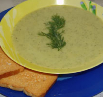 Суп-крем из кабачков