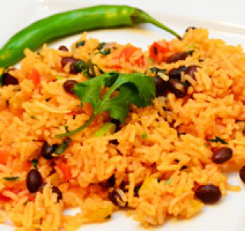 Рис по-мексикански с фасолью