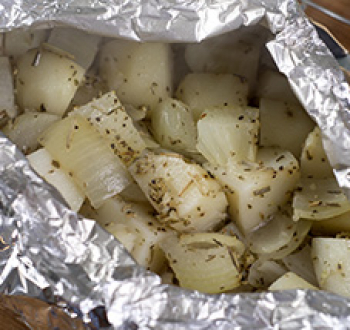 Говядина с картошкой в фольге