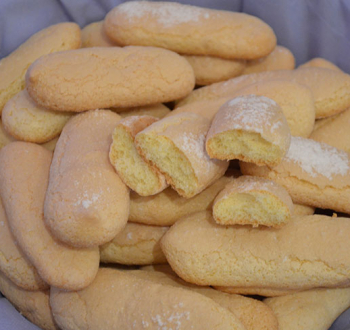 Бисквитное печенье «Савоярди» с ванильным сахаром