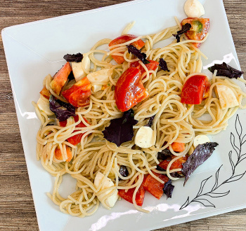 Вкусный салат из спагетти (Как приготовить спагетти)