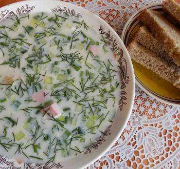 Окрошка — летний освежающий суп на квасе
