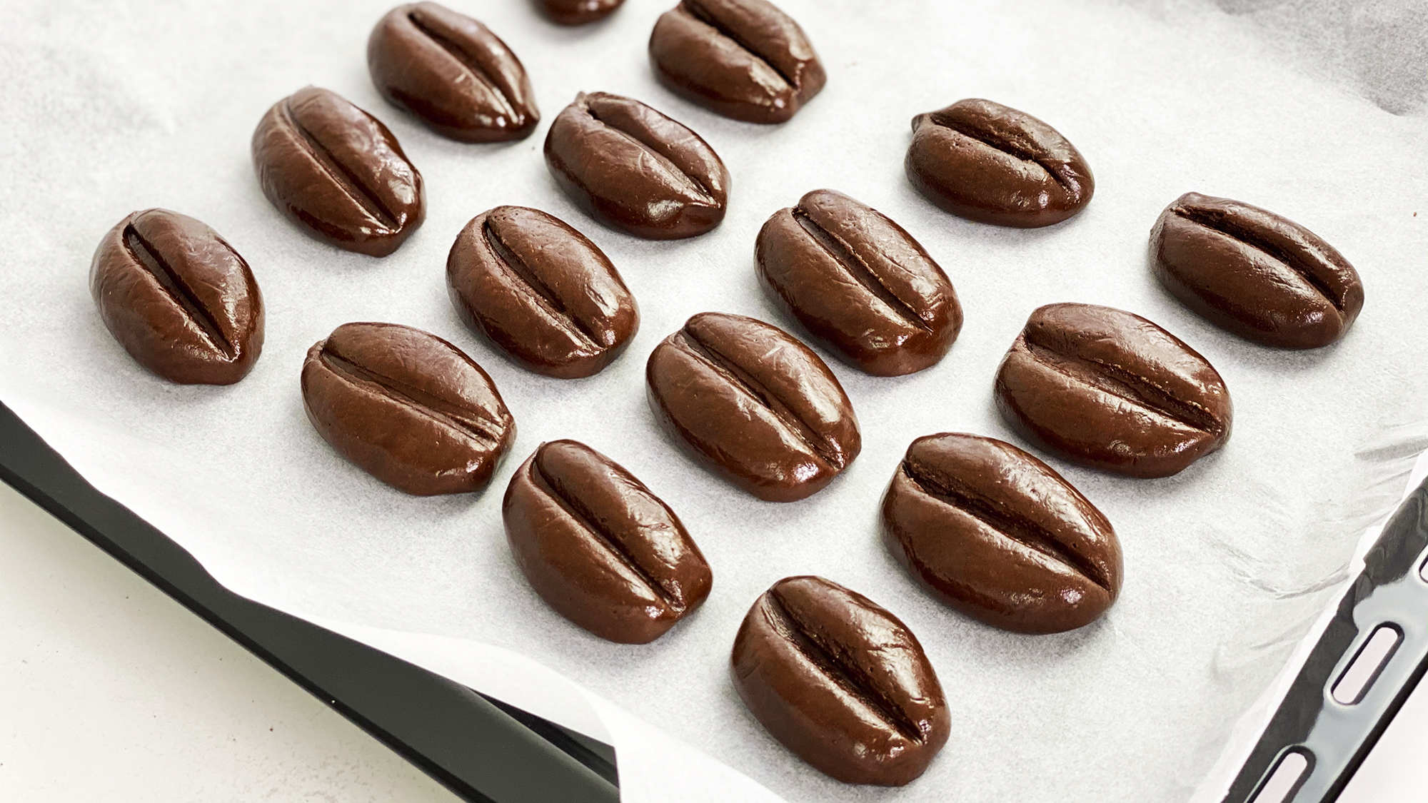 Шоколадное печенье «Кофейные зерна» для всех любителей шоколада и кофе