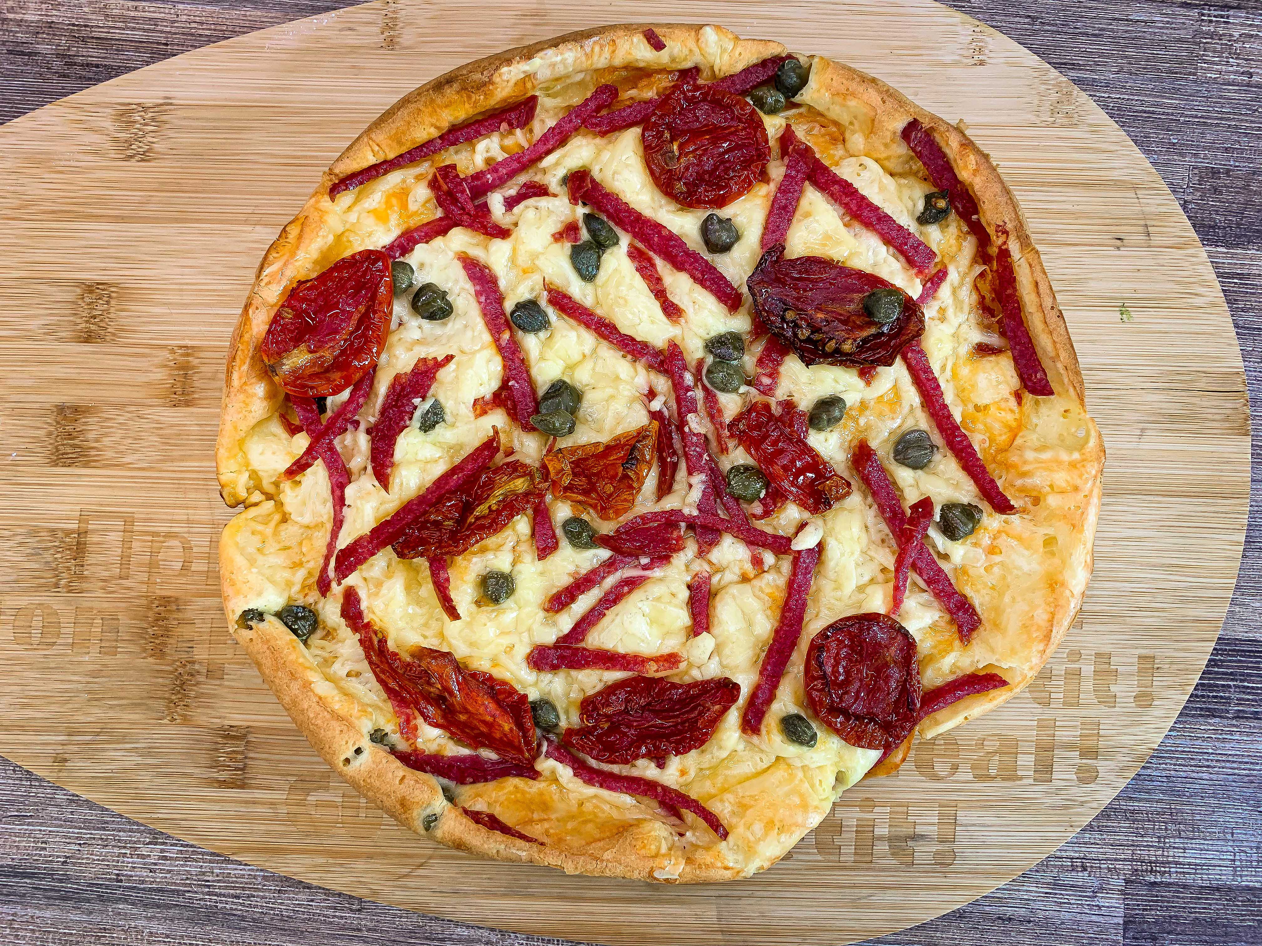 Пицца «Маришка» несложная в приготовлении 🍕 Необычное тесто для пиццы