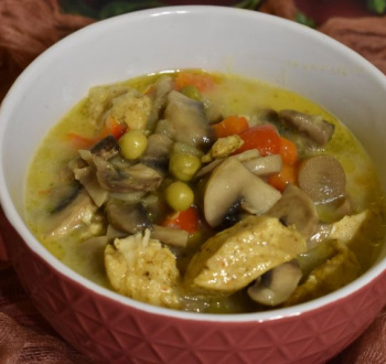Куриный суп с карри