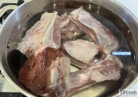 солянка отвариваем мясо