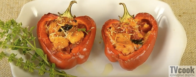 Рецепт запеченного перца по-итальянски вкусный рецепт с фото пошагово и видео